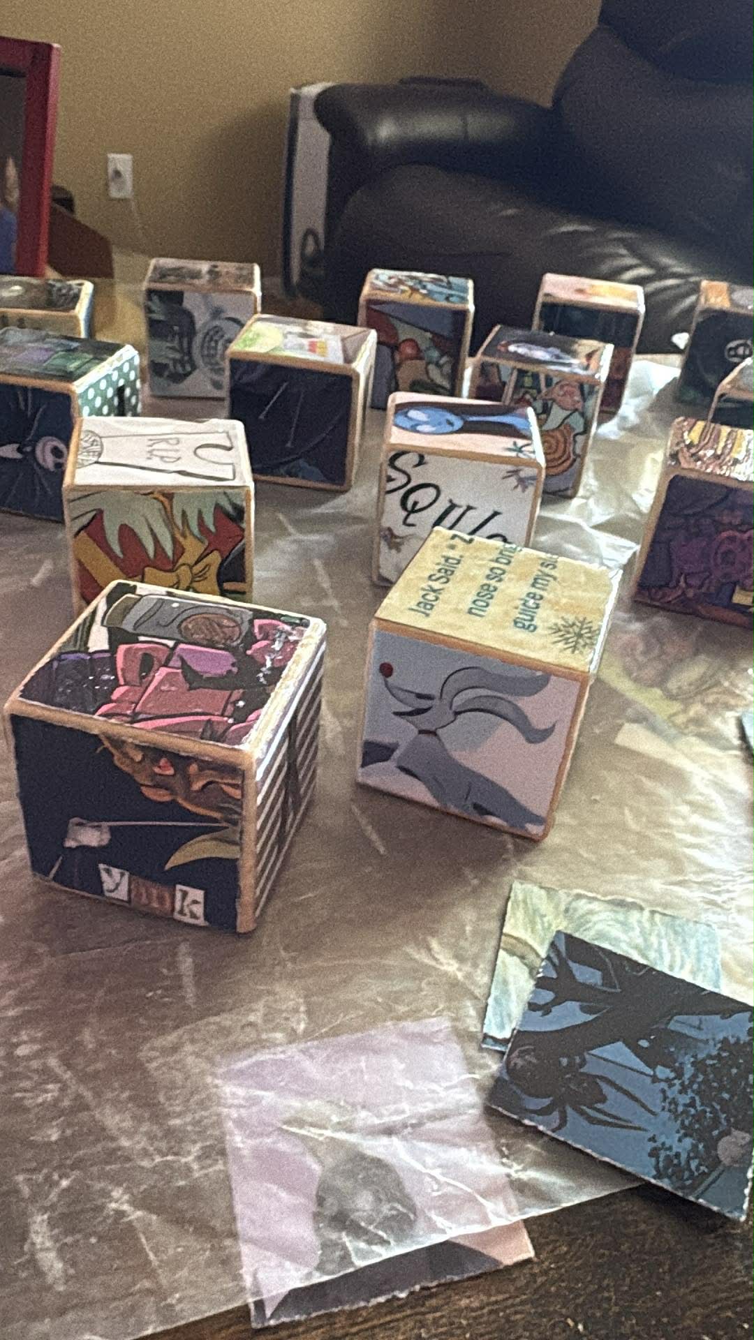 Featured Specialty Order: Nightmare Before Christmas Blocks